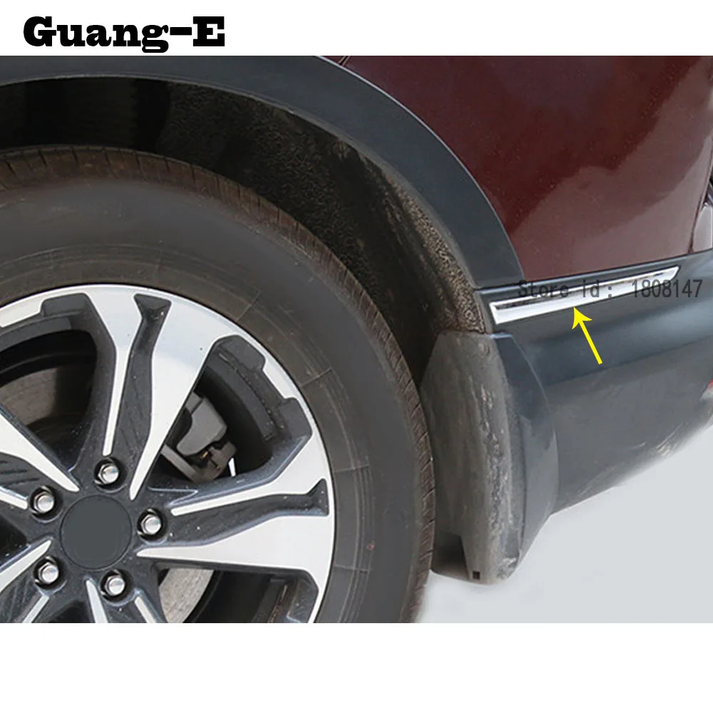 For Honda CRV CR V 2017 2018 car sticker styling Cover back Rear side