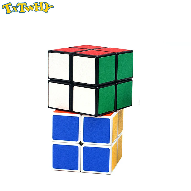 

ShengShou Frosted cube 2X2 magic cube 2by2 cube 50mm speed pocket sticker puzzle cube professional educational toys for children