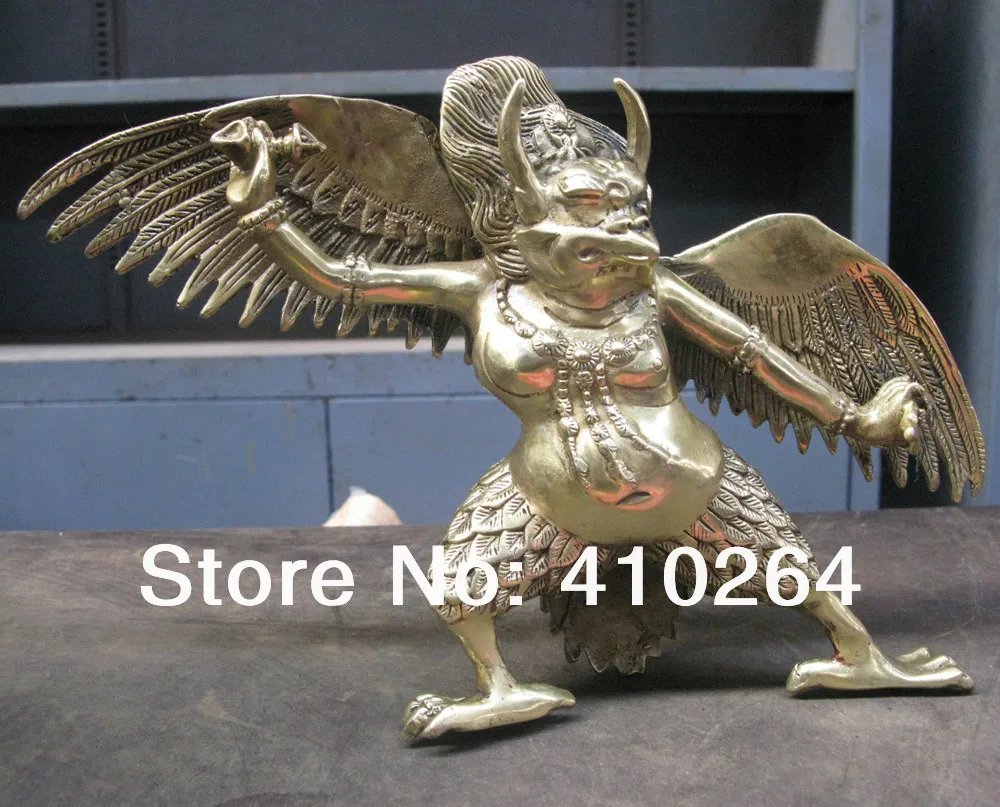 

$Nice Discount$ Thunder absolute being eagle Buddha bronze statue