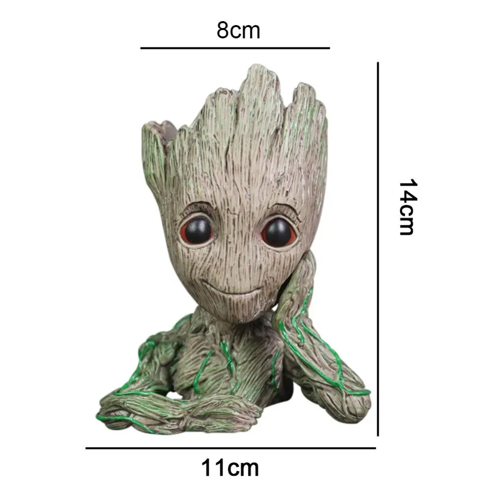 Мини-дерево в форме аквариума, украшение из дерева, натуральный ствол, дерево для аквариума, аквариум, дерево, человек, пень, украшение, воздушный насос, Декор - Цвет: Tree man