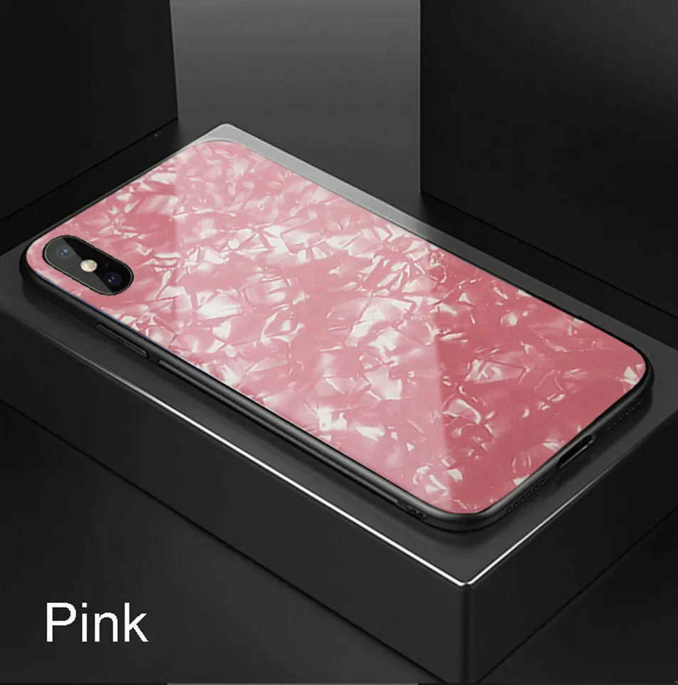 Shell Cases For Iphone X Case Shockproof Hard Patterned Cover Tempered Glass On The For IphoneX Case Apple 10 Coque Luxury (11)