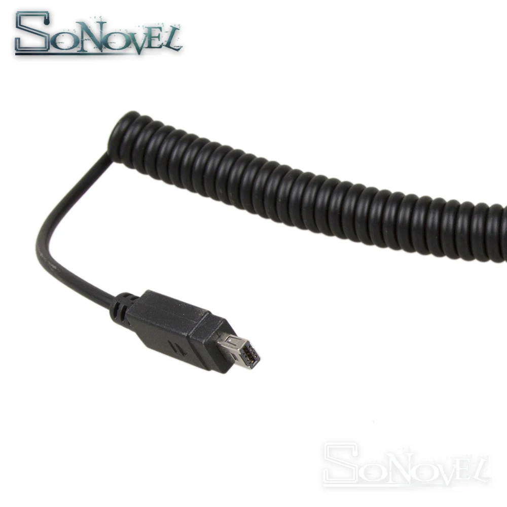 3.5mm-N3 / MC-DC2 Remote Control Shutter Connect Cable Cord for Nikon D7500 D7200 D5600 D5500 D3300 D750 D610 Pixel TW-283 T3 T8