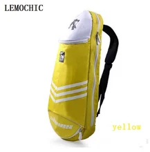 LEMOCHIC Big capacity outdoor waterproof Professional Racquet Sports Bags fitness gym badminton tennis Cycling tactical backpack