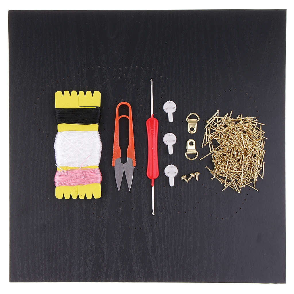 DIY Crafts String Art Kits Funny Animal Dog Pattern Painting  For Kids Adults Beginners Home Decor