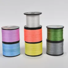 1000 м 4 плетеная леска спиннинг PE плетеная рыболовная леска из ПЭ
