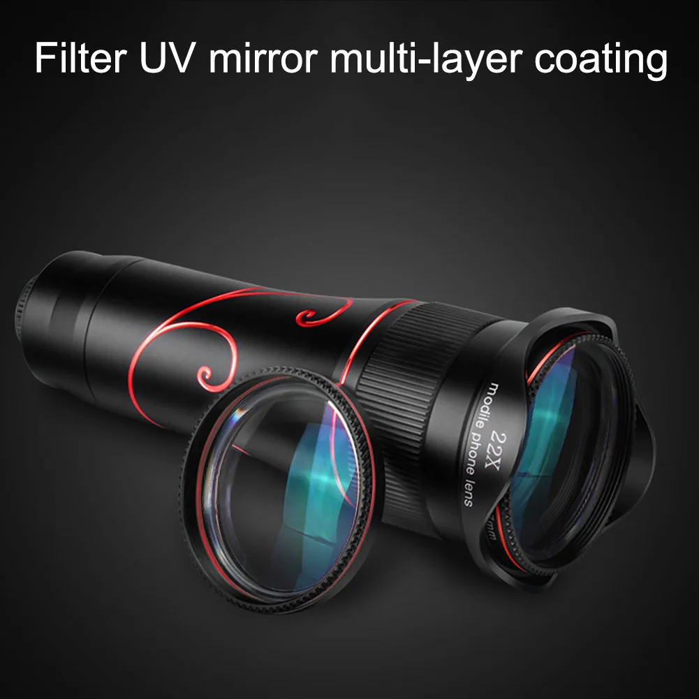 Cellphone Mobile Phone 22x Camera Zoom Optical Telescope Telephoto Lens For Samsung iphone huawei xiaomi Cellphone Mobile Phone 22x Camera Zoom Optical Telescope Telephoto Lens For Samsung iphone huawei xiaomi