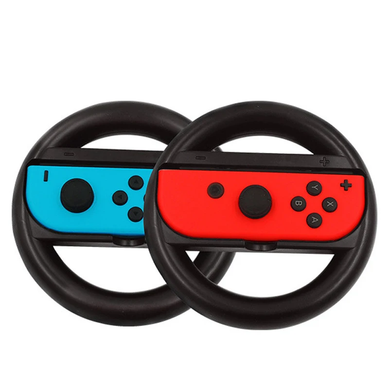 

EastVit a pair Steering Wheel Gamepad Joy-Con Controller Joystick Grip Racing remote for Nintend Switch NS Accessories