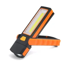 COB LED Work Light Inspection Lamp Flashlight Torch Magnetic Hook Hand Tool Garage Outdoors Camping Sport Lamp