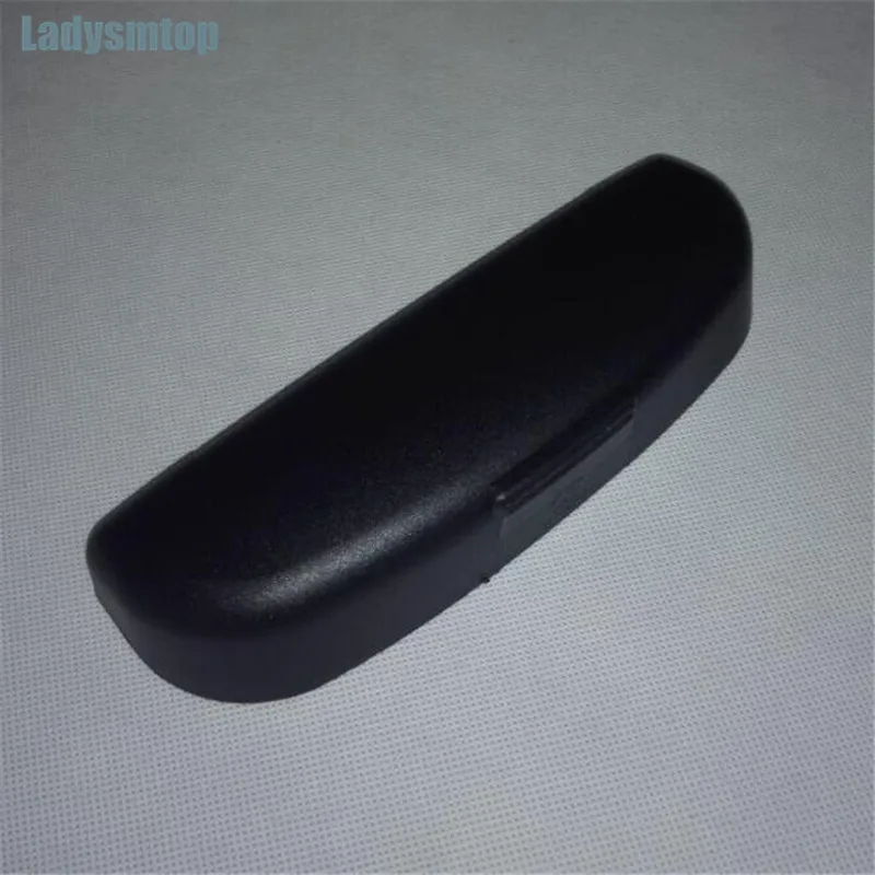 Ladysmtop автомобильный Стильный Чехол для очков коробка для хранения для Nissan Qashqai Teana X-Trail Livina Sylphy Tiida Sunny March Murano - Название цвета: Черный