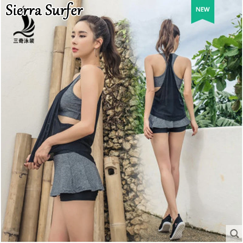

Swimwear Woman Bathing Suit Plavky 2018 Swim Shorts For Women Wear Swimsuit Suits Cute Sports Swimming Tankini Swimsuits Plus