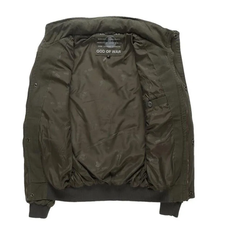  Mens Army Pilot Jackets Multipocket Militare Bomber Jacket Men Removable Sleeve Tactical Military U