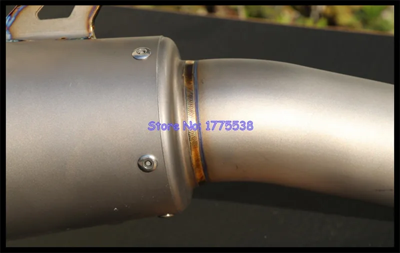 Titanium Alloy for Ducati Monster 821 1200R 1200S 14-19 Motorcycle Exhaust Muffler Link Pipe Muffler Exhaust Escape Middle Pipe - Image 4