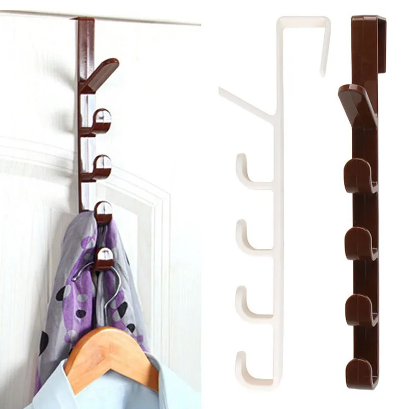 

Cupboard Hanging Hook plastic Hat Clothes Bag Hanger Holder Kitchen Cabinet Back Garbage Bags Organizer Storage Shelf Door Hook