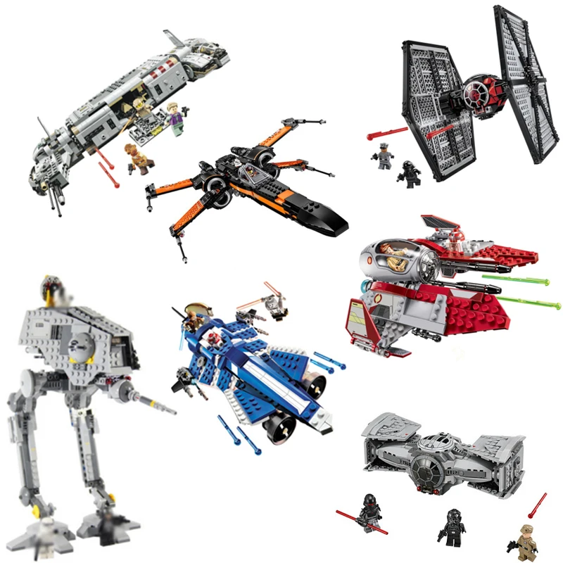 New Star Wars Building Blocks Bricks Toys Space Starwars Action Figures
