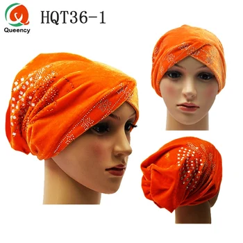 

HQT36 New Arrival African Turban heatie/scarf/Gele 72"*22"Muslim Hijab Elegant Ladies turban for Party fast shipping