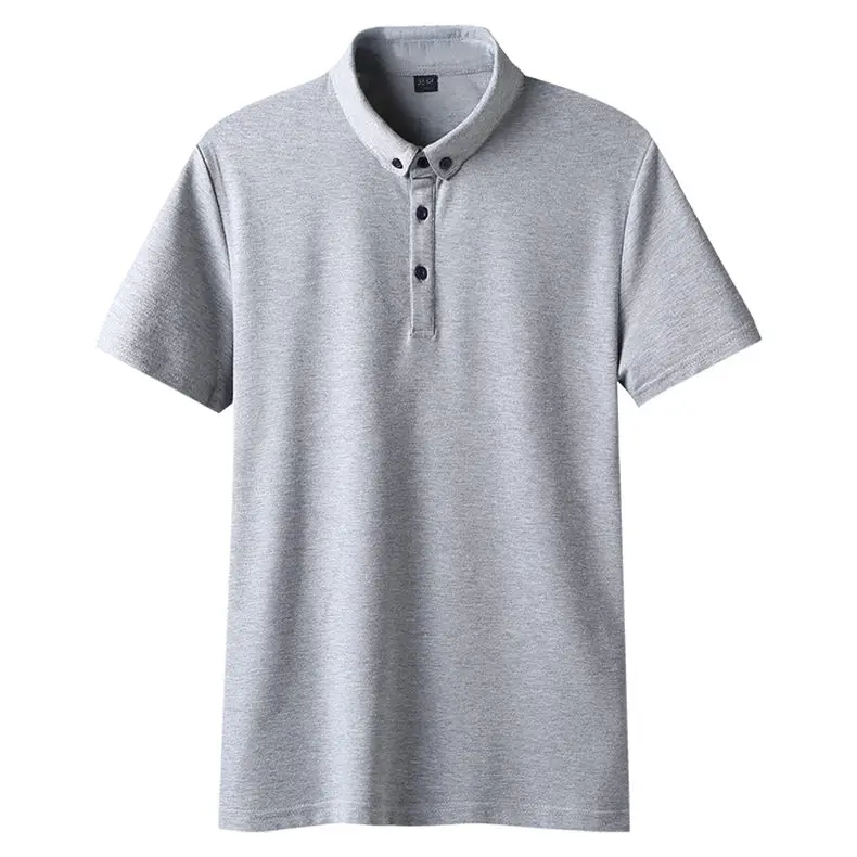 3Colors Summer Cotton Polo Plain Men 2019 New Short Sleeve Casual Solid Male Polo Shirts Fast Dry MuLS Brand Tops Fitted Size 1