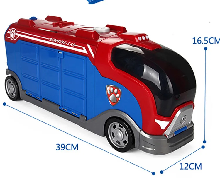 Paw Patrol Автомобильная смотровая башня с музыкальными фигурками Patrulla Canina Paw Patrol автобус игрушки для детей рождественские подарки D67