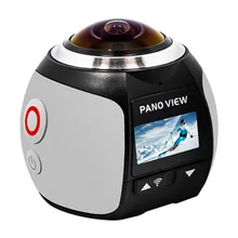 Mini 360 Video Camera 4K WiFi Sport Action Camera 16MP 3D DV DVR Waterproof Digital Camcorder Deportiva VR Cam for Iphone 6s Lg