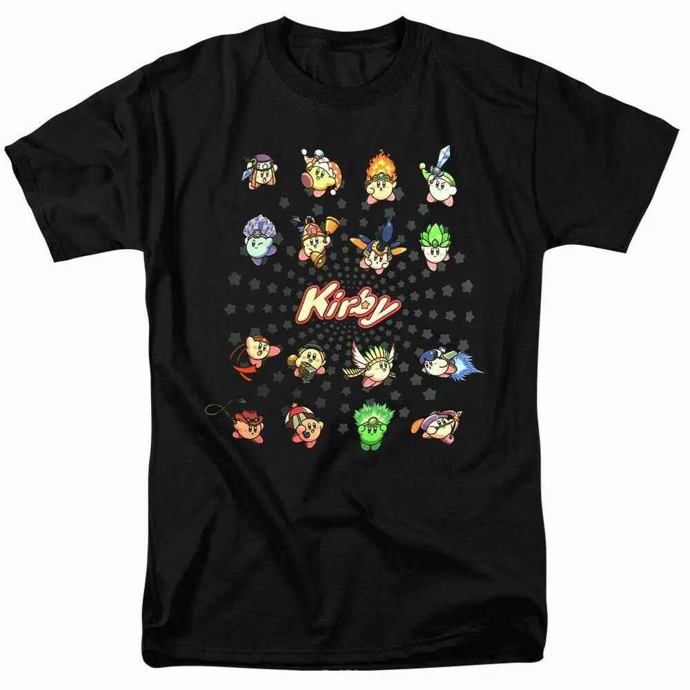 

Kirby Abilities Nintendo Licensed Adult T Shirt