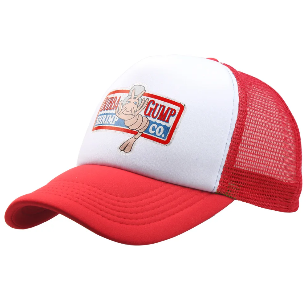 BUBBA GUMP cap SHRIMP CO. Бейсболка для грузовика, мужская и женская спортивная летняя бейсболка, кепка Форрест Гамп, Регулируемая Кепка, 11 цветов