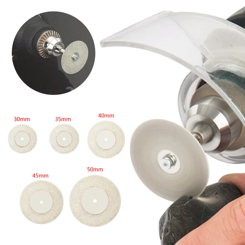 

Mini Circular Saw Cutting Disc 20-50MM Accessories Diamond Grinding Wheel Saw Diamond Disc For Dremel Rotary Tools Rotary Burrs
