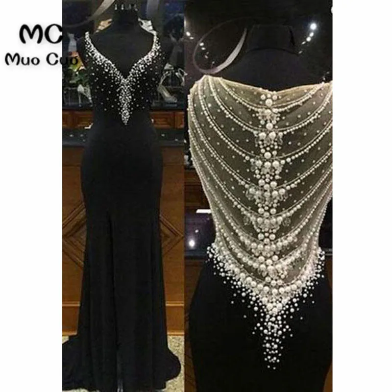 Mermaid Black Prom Dress,Long Prom Dresses,Charming Prom Dresses,Evening Dress,Prom Gowns