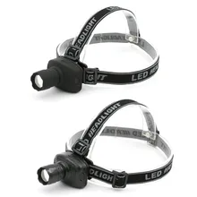 Super Bright Mini LED Zoomable Headlamp 3 Modes Energy Saving Outdoor Sports Camping Fishing Head Lamp Flashlights AAA 2 Types