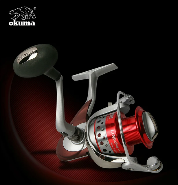 OKUMA LOE II 2000 High Quality Fishing Reel Spinning Reel Gear Ratio 5.0:1  Ball Bearing 6+1 Lure Reel Sea River Fishing Tackle