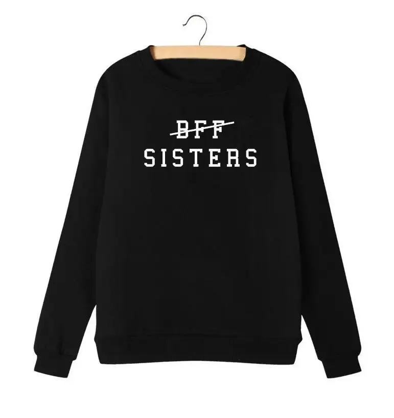 Женские толстовки с круглым вырезом Felpe Tumblr Sudaderas Mujer буквенным принтом | Женская
