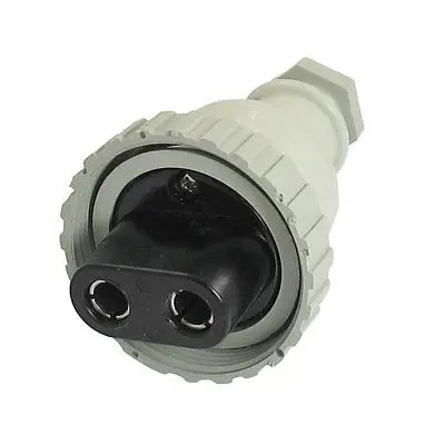 

High Quality AC 250V 20A 2P Plastic Straight Waterproof Marine Plug T-MA
