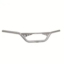 Хромированный " 25 мм руль для мотоцикла Z Bars для Harley Electra Glide Fatboy Softail Low Rider Super Glide