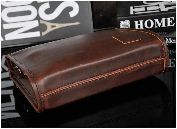 Искусственная кожа Crazy Horse мужской портфель брендовая роскошная мужская сумка-мессенджер мужская сумка для ноутбука деловая модная сумка через плечо дорожная сумка