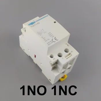 

TOCT1 2P 63A 1NC 1NO 220V/230V 50/60HZ Din rail Household ac Modular contactor