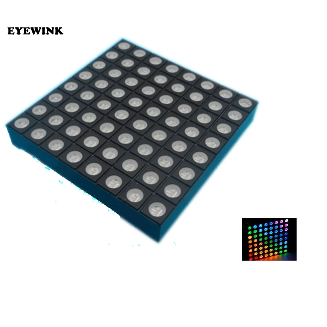 

DIY 5mm Led Dirmeter Full Color 8x8 8*8 Mini Dot Matrix LED Display Red Green Bule RGB Common Anode Digital Tube Screen