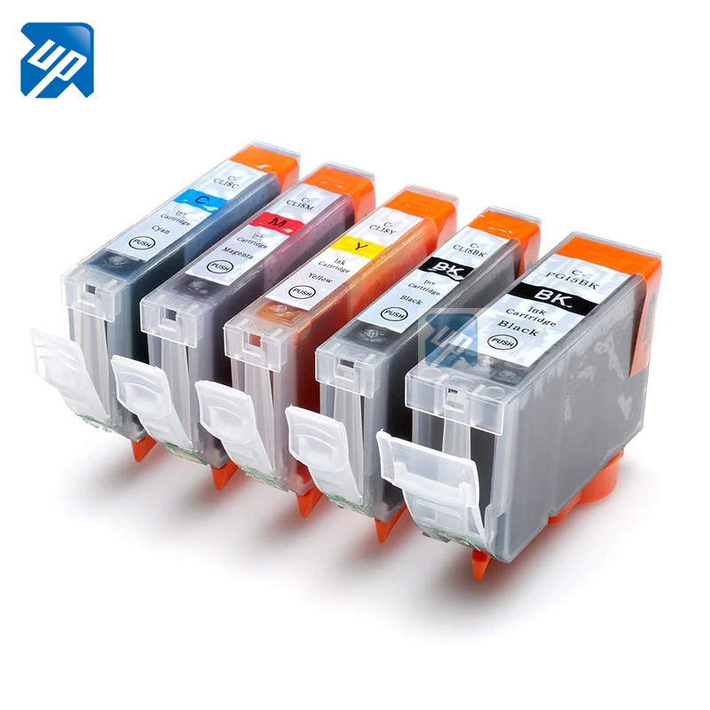 5 чернильных картриджей PG-5BK CLI-8BK C M Y для принтера CANON iP4200 iP4300 MP610 MP810 | Компьютеры и