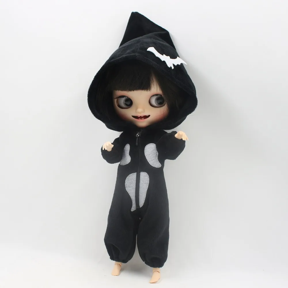 Neo Blythe Doll Halloween Cosplay Bat Dress 7