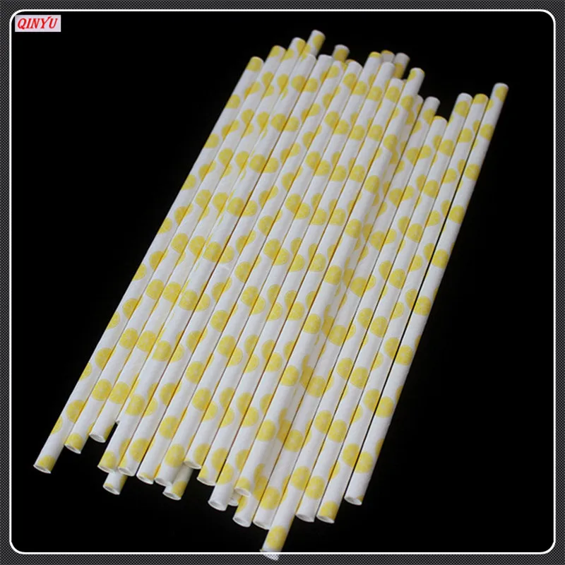 50pcslot Colorful Fruit Paper Drinking Straws Creative Drinking Straw Wedding Decorations Birthday BarPub Party Prom SH886-5 (15)
