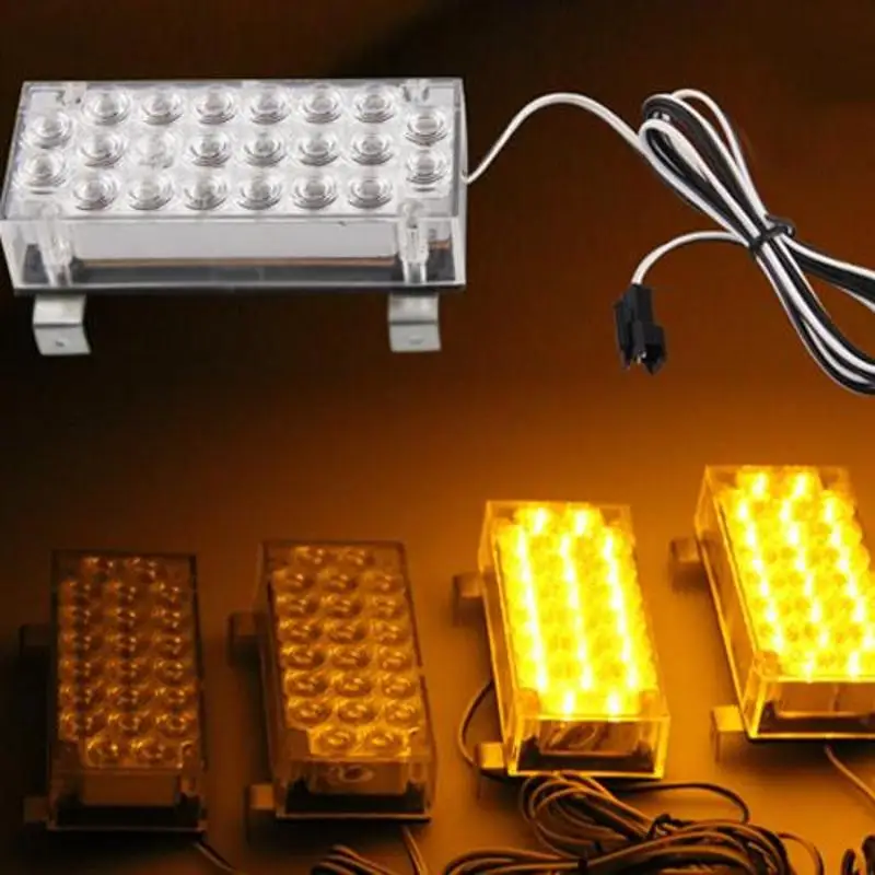 Car 88 LED Flashing Strobe Flash Light