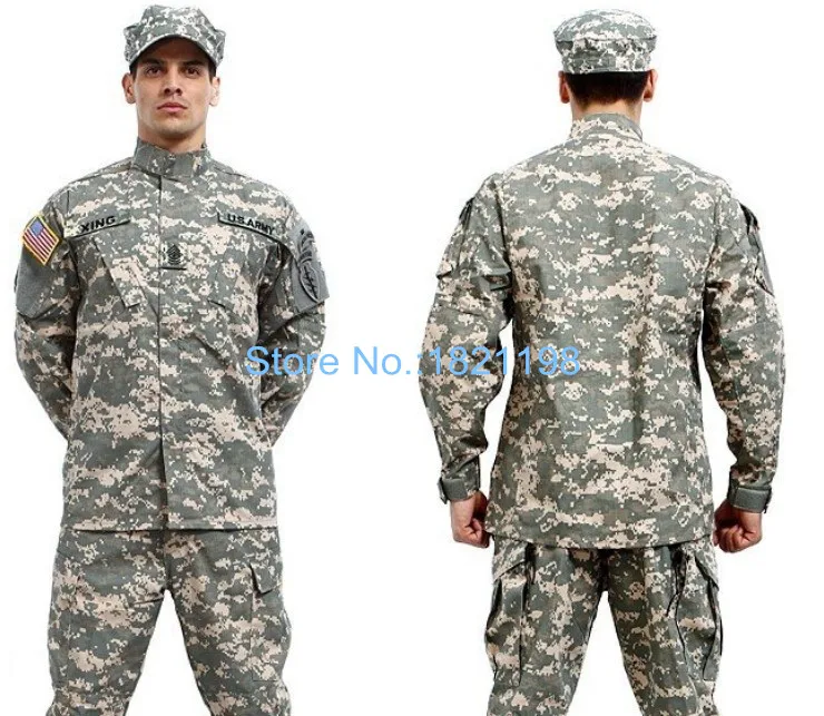 

Free shipping Military Uniform combat Airsoft Uniform - Jacket & Pants, Waregame Suit, Game Army Uniforms ACU Garments gear