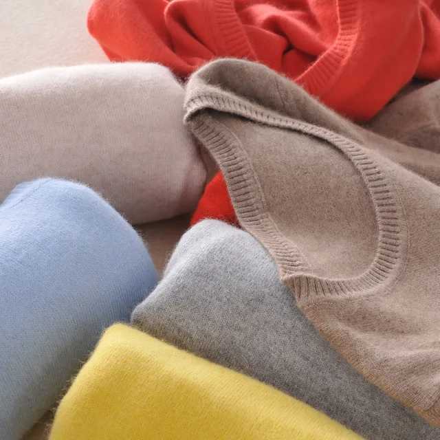 US $10.79 GABERLY Soft Cashmere Elastic Sweaters and Pullovers for Women Autumn Winter Sweater 5XL O-Neck Fem