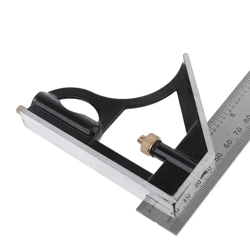 12" Combination Protractor Tri Square Angle Ruler Machinist Measuring Tools 