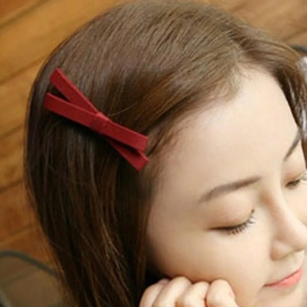 

1PC Hair Accessories Fashion Women Hair clip New Print Bow Hair Clip Casual Brief Hairpin заколки для волос gumki do wlosow