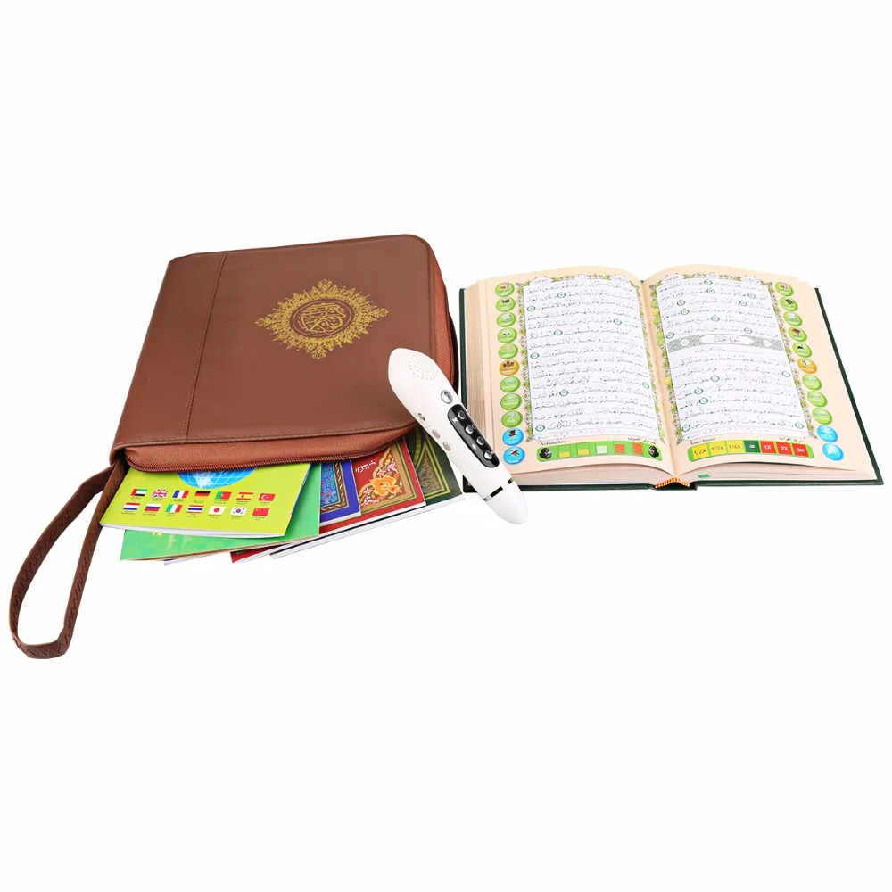 Качество мусульманские ручка-переводчик для чтения Корана mp3, 25 reciters and30 переводы с помощью слова функция загрузка