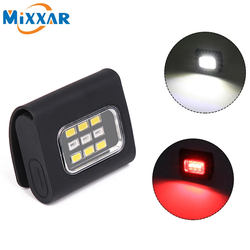 

ZK20 Rechargeable COB LED Head Lamp Headlamp Headlight Working Red white Light Dropshipping Magnetic Camping Safety Bike Light
