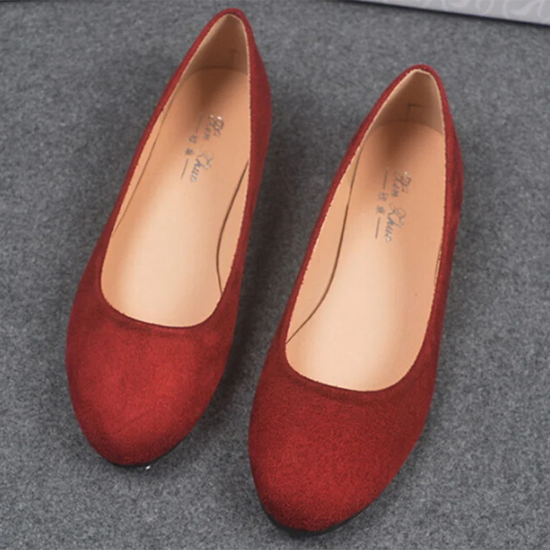 봄 여름 여성 신발 발레 플랫 여성 플랫 신발 여성 발레리나 블랙 대형 Size31-44 캐주얼 신발 zapato 여성 Loafe
