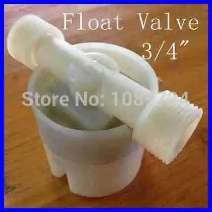 

3/4" Floating Ball Valve Automatic Float Valve Water Level Control Valve F/ Water Tank Water Tower Free Shipping