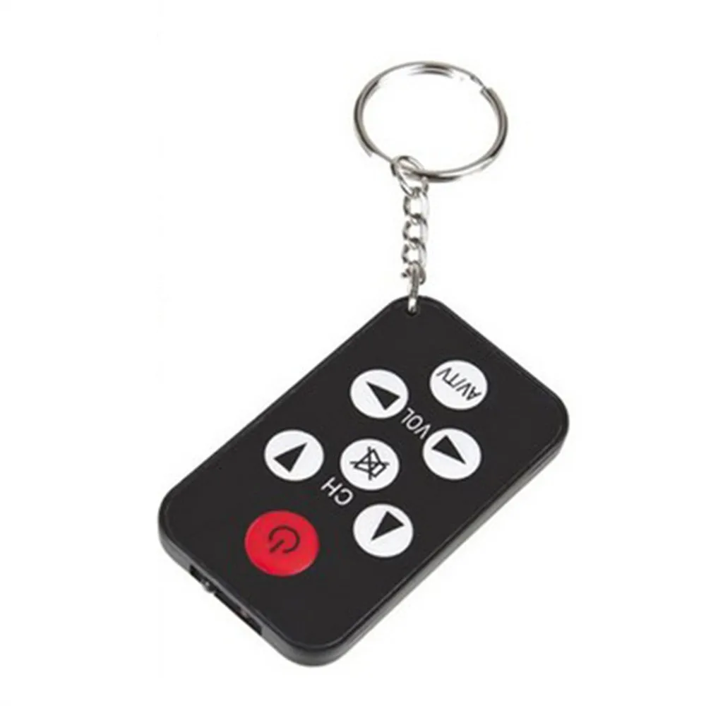

OTOKY 2018 Beautiful and smart Black Universal Infrared IR Mini TV Remote Control Key Ring Key Ring 7 Keys Dropshipping Oct.20