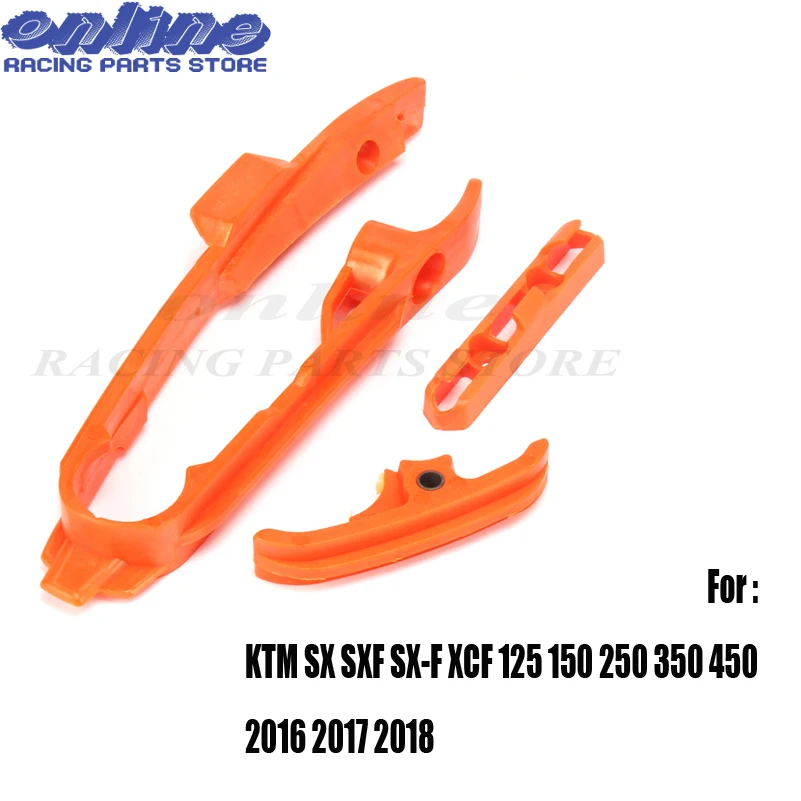 Пластиковая направляющая цепи защита задней для Swingarm SX SXF F XCF 125 150 250 350 450 2016 2017
