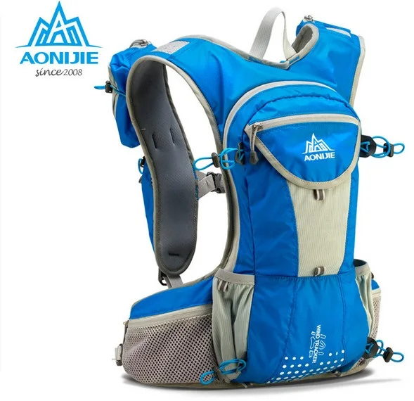 NEW AONIJIE 12L Running Backpack Kettle Package Marathon Cycling font b Bags b font Running Vest