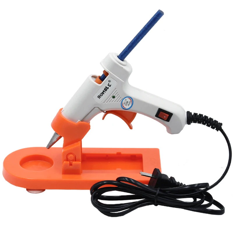 

30W 220V Professional Hot Melt Glue Gun Glue Stick Heating Tool Model Craft DIY Repair Tool High Temp Heater With Stand